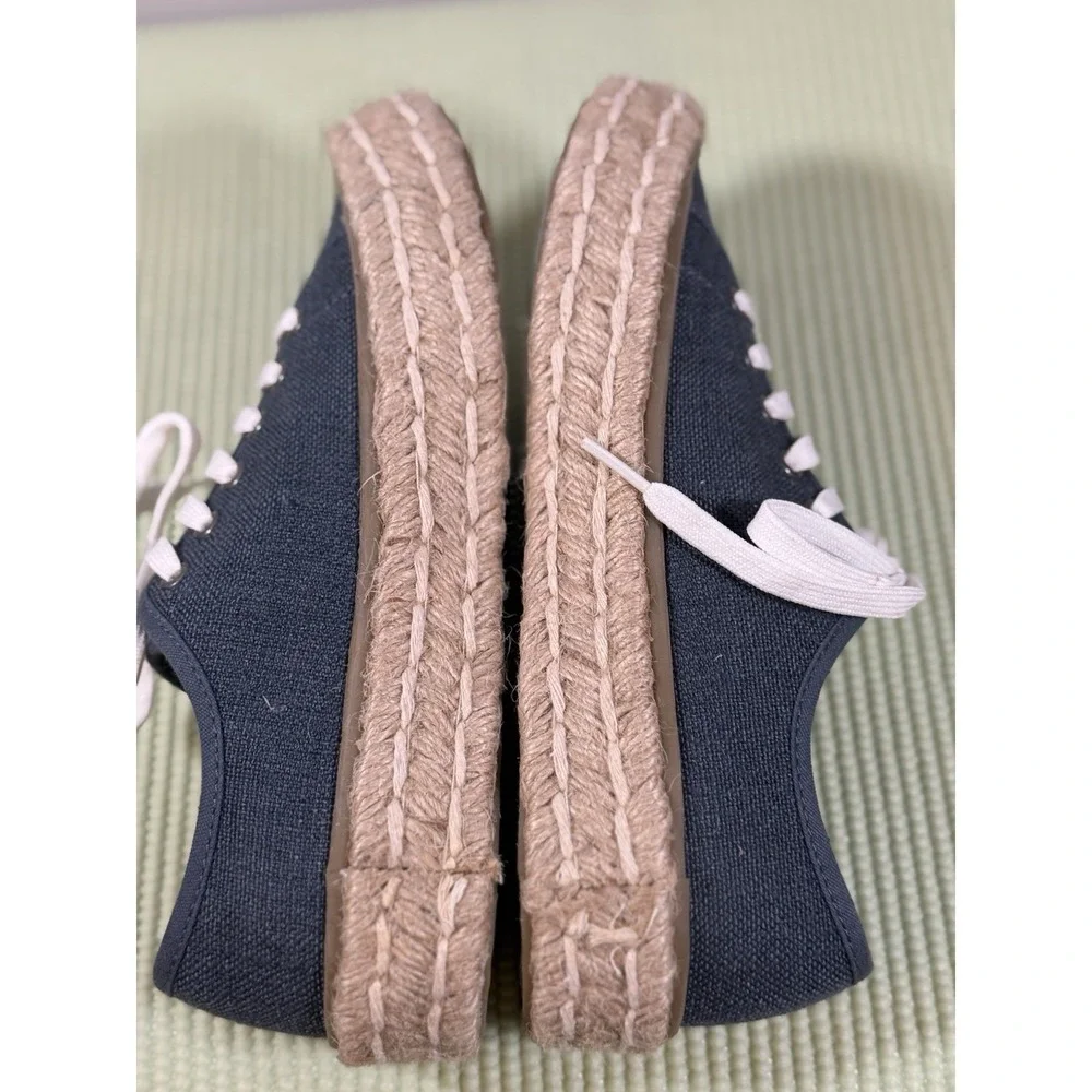 Sea Vees Women‎ navy Linen Coronado Espadrille 6.5 Casual Comfy Classic